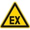 Piktogramm 313 dreieckig - "Warnung vor explosionsgefährlichen Stoffen"